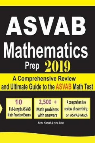 Cover of ASVAB Mathematics Prep 2019