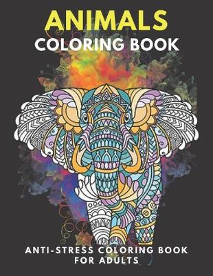 Book cover for Animals Coloring Book