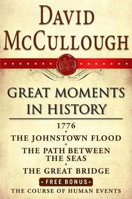 Book cover for David McCullough Great Moments in History E-Book Box Set