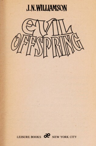 Cover of Evil Offspring