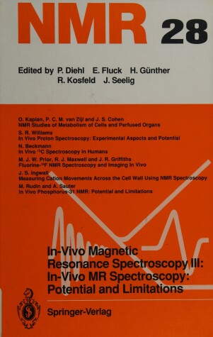 Cover of In-Vivo Magnetic Resonance Spectroscopy II