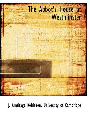 Book cover for The Abbot's House at Westminster