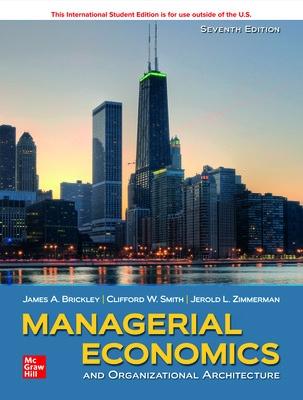 Book cover for ISE Managerial Economics & Organizational Architecture