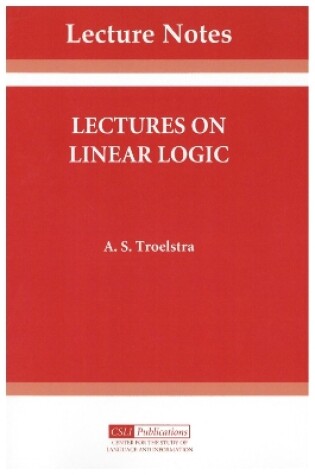 Cover of Lectures on Linear Logic