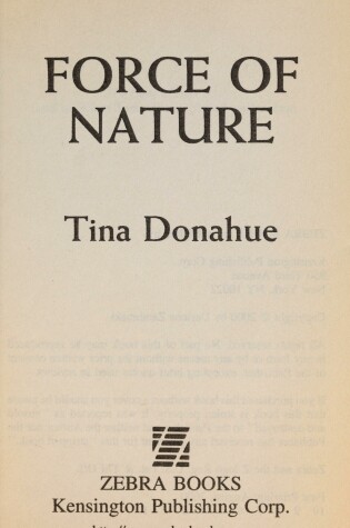 Cover of Force of Nature