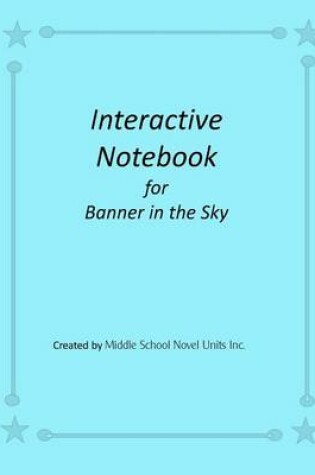 Cover of Interactive Notebook for Banner in the Sky