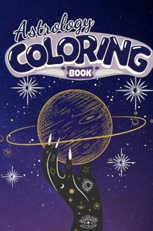 Cover of Astrology Coloring Book