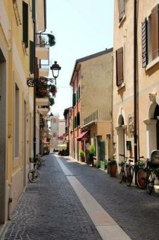 Cover of Bikes Parked in an Alley in Venice, Italy Journal