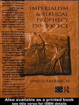 Book cover for Imperialism and Biblical Prophecy