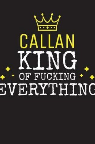 Cover of CALLAN - King Of Fucking Everything