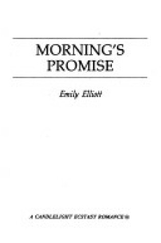 Cover of Morning's Promise