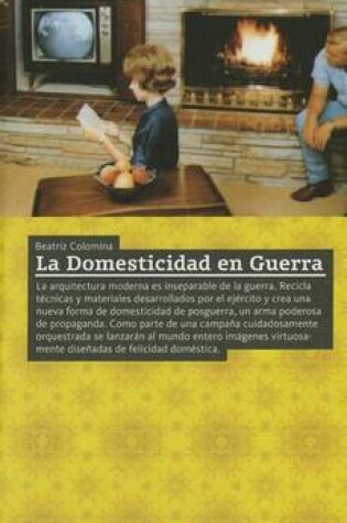 Cover of La Domesticidad En Guerra