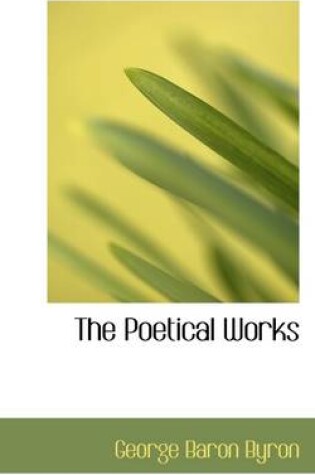 Cover of The Poetical Works, Volume II