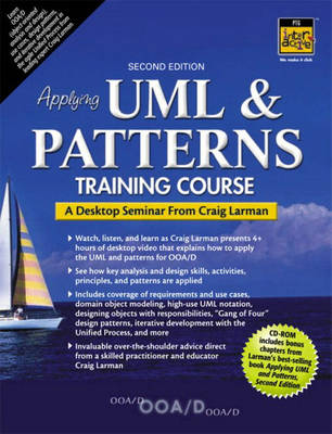 Book cover for Applying UML and Patterns Training Course, A Desktop Seminar from Craig Larman