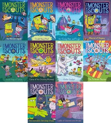 Book cover for The Junior Monster Scouts Tiny-But-Terrifying Collected Set