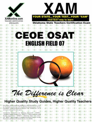 Book cover for CEOE OSAT English Field 07