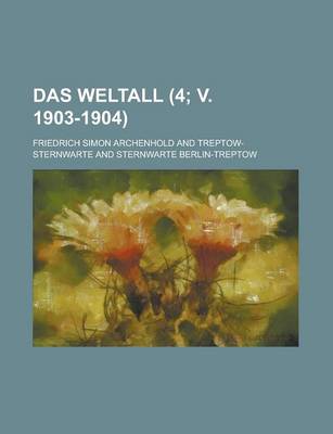 Book cover for Das Weltall (4; V. 1903-1904 )