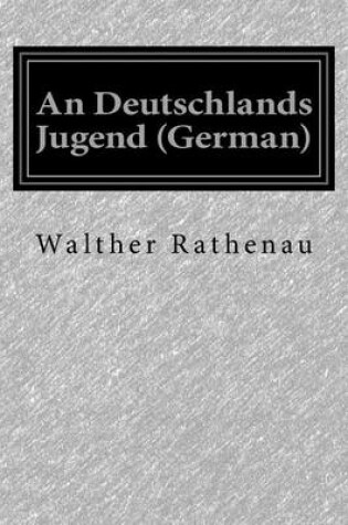 Cover of An Deutschlands Jugend (German)