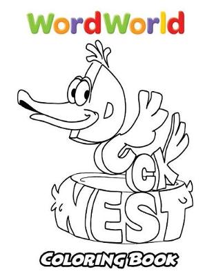 Book cover for WordWorld Coloring Book