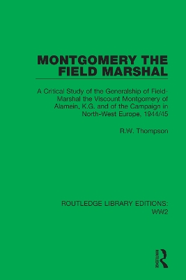 Book cover for Montgomery the Field Marshal