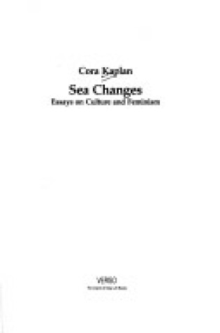 Cover of Sea Changes