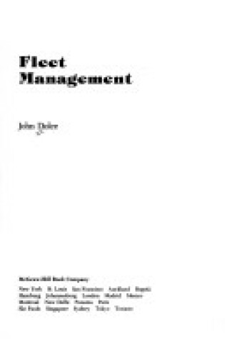 Cover of Fleet Management