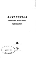 Book cover for Antarctica