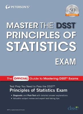 Book cover for Master the DSST Principles of Statistics Exam