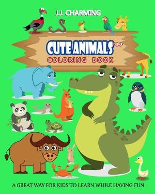 Cover of Cute Animals Coloring Book Vol.10