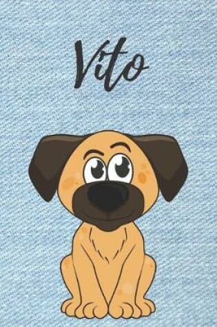 Cover of personalisiertes Notizbuch Hunde / Malbuch / Tagebuch / Journal / DIN A5 / Geschenk Vito