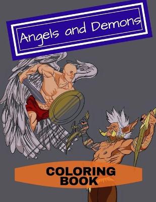 Book cover for Angels and Demons Coloring Book