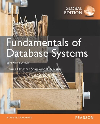 Book cover for Fundamentals of Database Systems, Global Edition