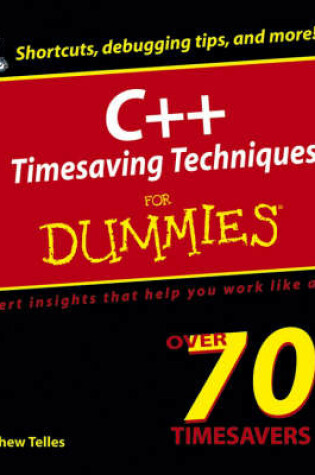 Cover of C++ Timesaving Techniques For Dummies
