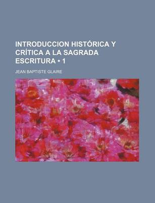 Book cover for Introduccion Historica y Critica a la Sagrada Escritura (1)