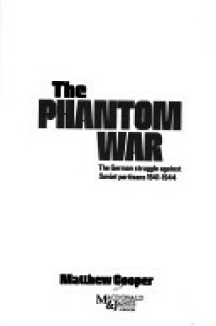 Cover of Phantom War