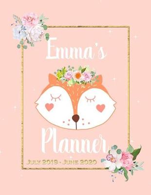Book cover for Emma's Planner July 2019 - June 2020