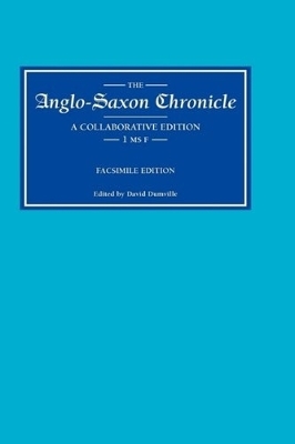 Book cover for Anglo-Saxon Chronicle 1 MS F