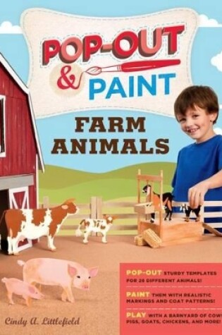 Cover of Pop out & Paint Farm Animals