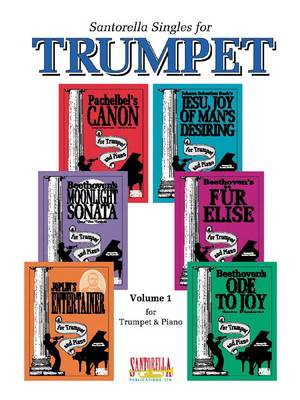 Book cover for Santorella Singles For Trumpet