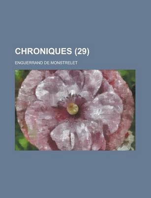 Book cover for Chroniques (29)