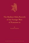 Book cover for The Medinet Habu Records of the Foreign Wars of Ramesses III