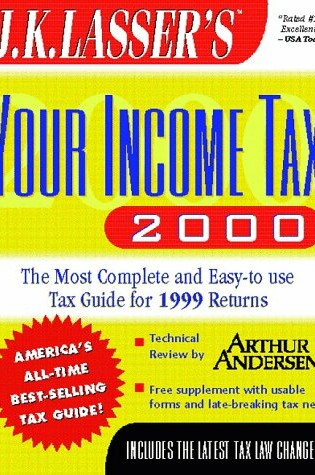 Cover of Lasser's Your Income Taxes 2000 (Paper Edition) Idg Rtrn Only See Wiley ISBN 38805-X