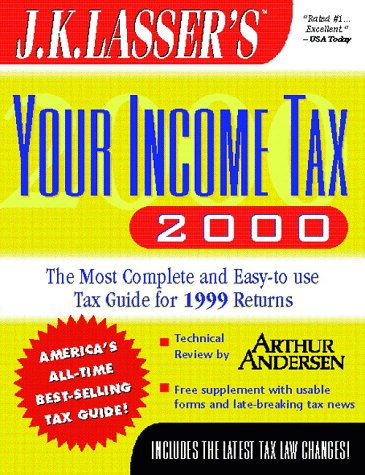 Book cover for Lasser's Your Income Taxes 2000 (Paper Edition) Idg Rtrn Only See Wiley ISBN 38805-X