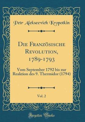 Book cover for Die Franzoesische Revolution, 1789-1793, Vol. 2