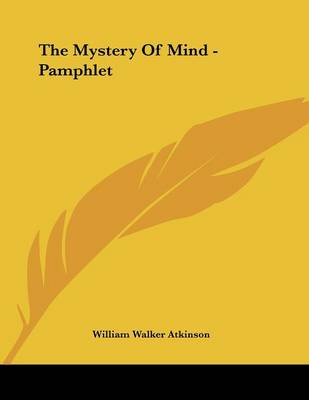 Book cover for The Mystery of Mind - Pamphlet