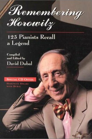 Cover of Remembering Horowitz