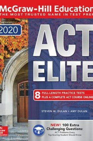 Cover of McGraw-Hill Education ACT ELITE 2020