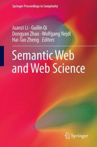Cover of Semantic Web and Web Science