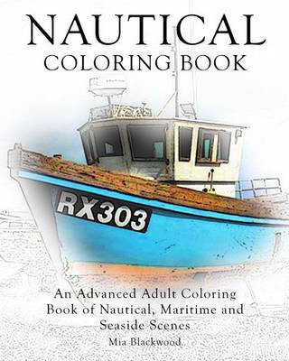 Book cover for Nautical Coloring Book