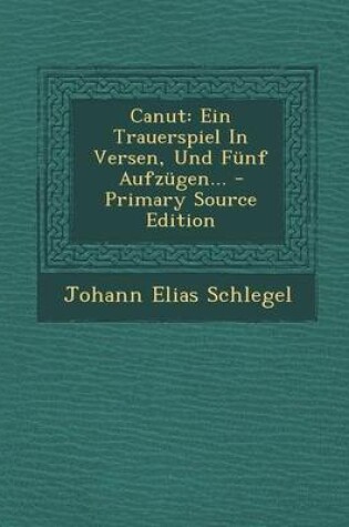 Cover of Canut